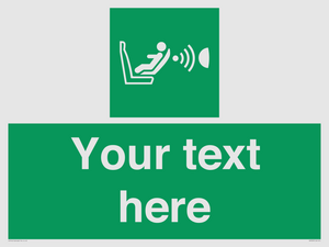 Custom safe condition child seat presence orientation detection system